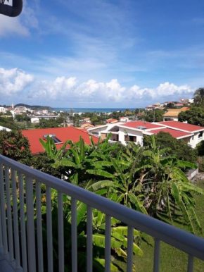 Appartement d'une chambre avec vue sur la ville et wifi a Le Vauclin a 1 km de la plage